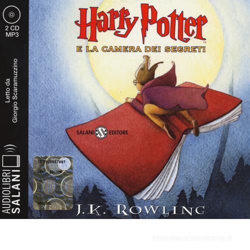 Harry Potter e la camera dei segreti letto da Giorgio Scaramuzzino. Audiolibro. 2 CD Audio formato MP3. Ediz. integrale vol.2 di J. K. Rowling edito da Salani