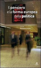 Il pensiero e la forma europea della politica edito da CLUEB