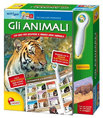 Gli animali. Libri pennaquiz. Con gadget edito da Liscianigiochi