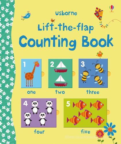 Lift-the-flap counting book edito da Usborne