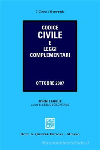 Codice civile e leggi complementari edito da Giuffrè