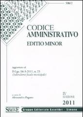 Codice amministrativo. Ediz. minore edito da Edizioni Giuridiche Simone