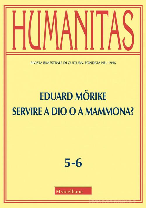 Humanitas (2022) vol.5-6 edito da Morcelliana