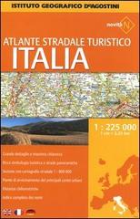 Atlante stradale turistico Italia 1:225.000 edito da De Agostini