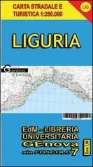 Carta stradale turistica della Liguria edito da Edizioni del Magistero