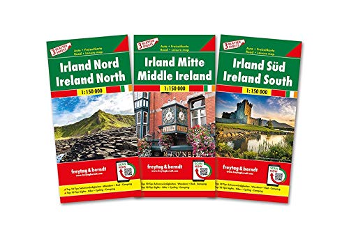 Irlanda set 1:150.000 edito da Freytag & Berndt