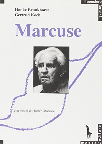 Marcuse di Hauke Brunkhorst, Gertrud Koch edito da Massari Editore