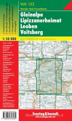 Gleinalpe Leoben 1:50.000 edito da Freytag & Berndt