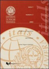 Itals. Didattica e linguistica dell'italiano come lingua straniera (2003) vol.2 edito da Guerra Edizioni