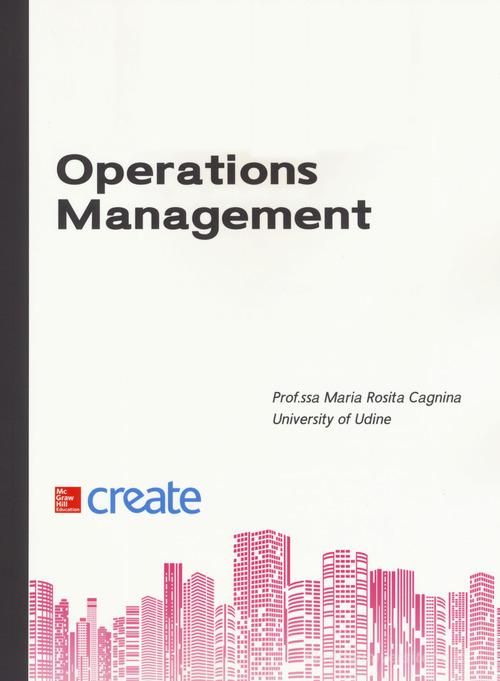Operation management. Con Connect edito da McGraw-Hill Education