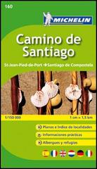 Camino de Santiago 1:150.000 edito da Michelin Italiana