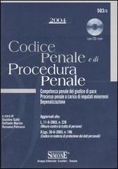 Codice penale e di procedura penale. Con CD-ROM edito da Edizioni Giuridiche Simone