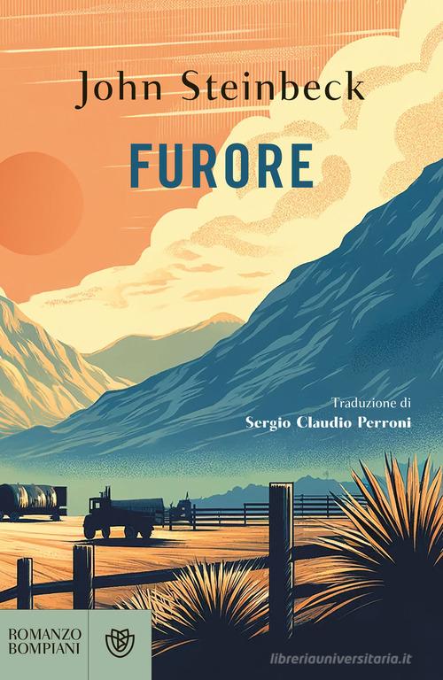 Libro Furore di John Steinbeck Pantheon di Bompiani
