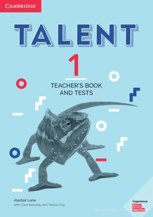 Talent international. Level 1. Teachers's book and tests. Per le Scuole superiori edito da Cambridge