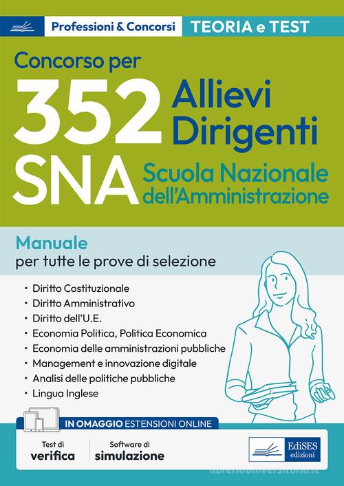 Concorso DSGA 2023: nuovi manuali EDISES per la preparazione e