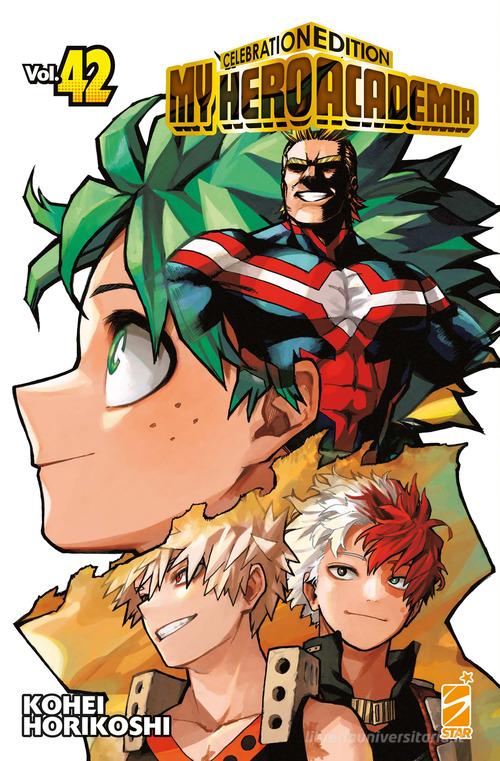 My Hero Academia. Ediz. celebration vol. 42 di Kohei Horikoshi edito da Star Comics