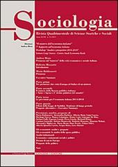 Sociologia. Rivista quadrimestrale di scienze storiche e sociali (2013) vol.3 edito da Gangemi Editore