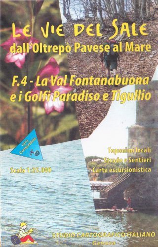 Le vie del sale dall'Oltrepò Pavese al mare vol.4 edito da Studio Cartografico Italiano