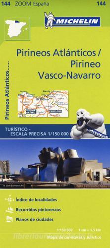 Pirineos Atlanticos-Pirineo Vasco-Navarro 1:150.000 edito da Michelin Italiana