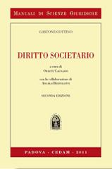 Diritto societario di Gastone Cottino edito da CEDAM