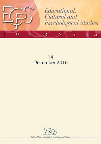 Journal of educational, cultural and psychological studies (ECPS Journal). Ediz. italiana e inglese (2016) vol.14 edito da LED Edizioni Universitarie