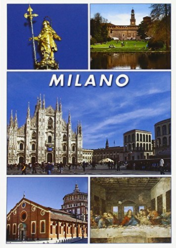 Cartoline Milano e Torino edito da Lozzi Editori