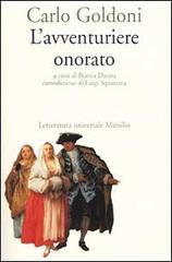 L'avventuriere onorato di Carlo Goldoni edito da Marsilio