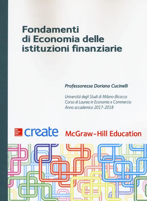 Fondamenti di economia delle istituzioni finanziarie. Con Connect edito da McGraw-Hill Education