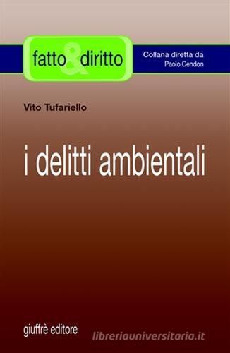 I delitti ambientali di Vito Tufariello edito da Giuffrè
