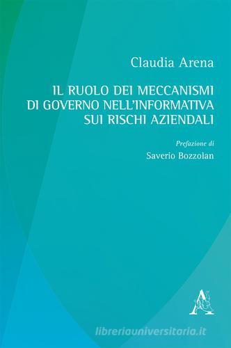 Il ruolo dei meccanismi di governo nell'informativa sui rischi aziendali di Claudia Arena edito da Aracne