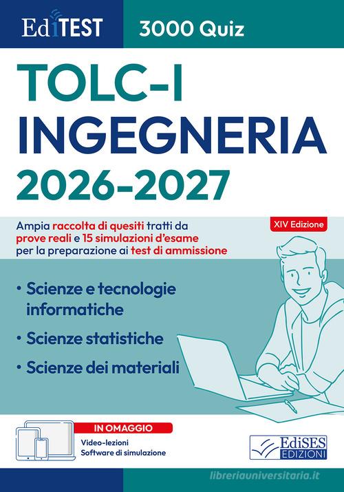 EdiTest. Ingegneria. 3000 quiz. Raccolta quesiti. Con software di simulazione edito da Editest