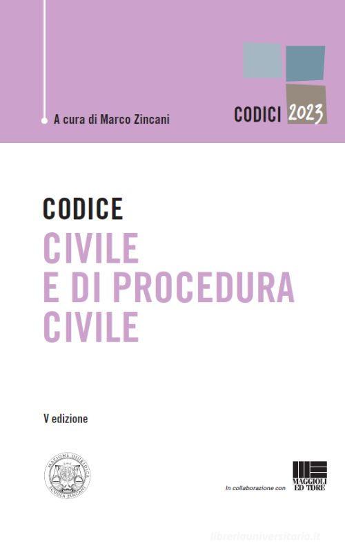 Codice civile e di procedura civile edito da Formazione Giuridica