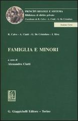 Famiglia e minori edito da Giappichelli