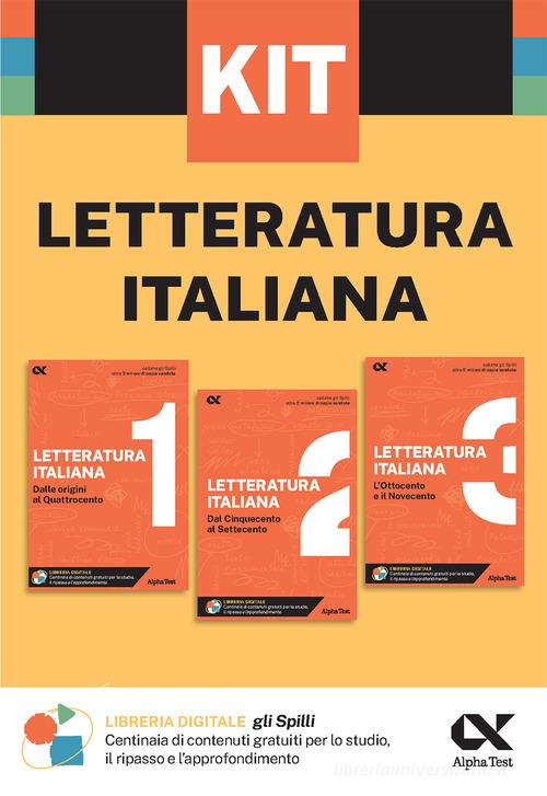 Kit Spilli. Letteratura italiana. Per esame di maturità edito da Alpha Test