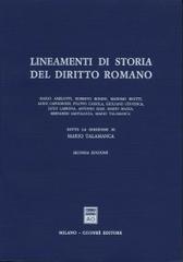 Lineamenti di storia del diritto romano edito da Giuffrè