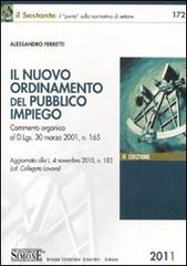 Il nuovo ordinamento del pubblico impiego di Alessandro Ferretti edito da Edizioni Giuridiche Simone