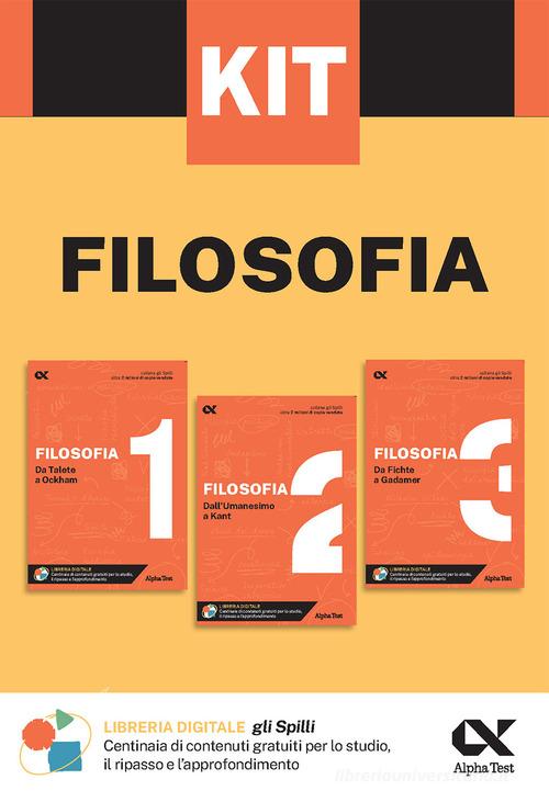 Kit Spilli. Filosofia. Per esame di maturità edito da Alpha Test