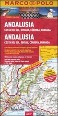 Andalusia, Costa del sole, Siviglia, Cordoba, Granada 1:200.000. Ediz. multilingue edito da Marco Polo