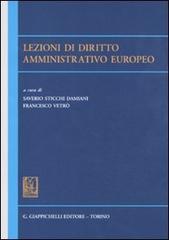 Lezioni di diritto amministrativo europeo edito da Giappichelli