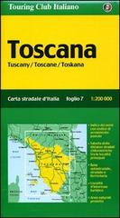Toscana 1:200.000 edito da Touring