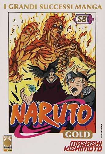 Naruto gold deluxe vol.58 di Masashi Kishimoto edito da Panini Comics