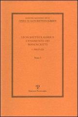 Leon Battista Alberti. Censimento dei manoscritti vol.1 edito da Polistampa