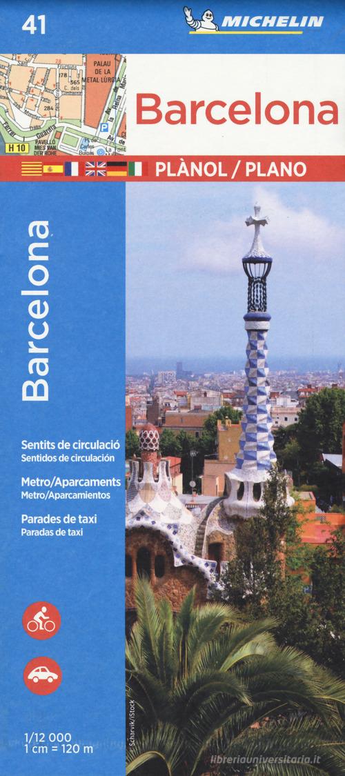 Barcelona 1:12.000 edito da Michelin Italiana