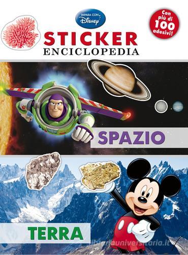 Spazio, terra. Sticker enciclopedia edito da Disney Libri