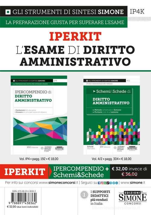 Iperkit. L'esame di diritto amministrativo edito da Edizioni Giuridiche Simone