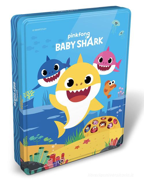 Tin box. Baby Shark. Ediz. a colori. Con gadget edito da Ape Junior