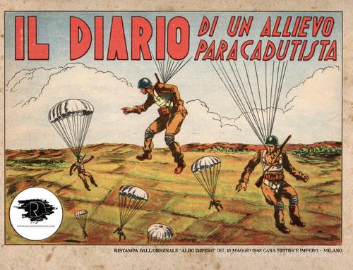Il diario di un allievo paracadutista edito da Ravizza