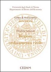 Regioni e ordinamento civile di Elisabetta Lamarque edito da CEDAM