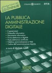 La pubblica amministrazione digitale edito da Edizioni Giuridiche Simone