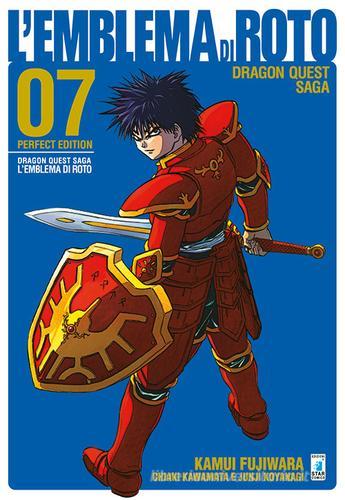 L' emblema di Roto. Perfect edition. Dragon quest saga vol.7 di Kamui Fujiwara, Chiaki Kawamata, Junji Koyanagi edito da Star Comics